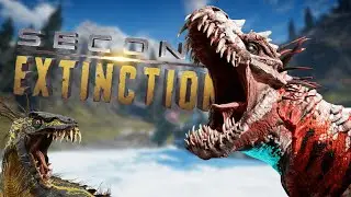 Second Extinction | playing solo against dinosaur