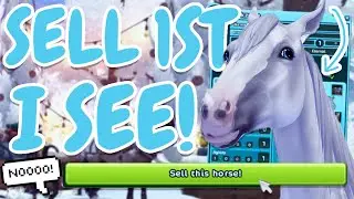 *SELLING* THE FIRST HORSE *I SEE!* IN STAR STABLE! 😭