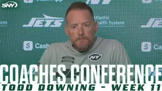 Todd Downing on Olu Fashanu and the Jets offensive game plan vs Colts | SNY