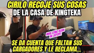 CIRILO RECOJE SUS COSAS DE LA CASA DE KINGTEKA SE DA CEUNTA QUE FALTAN SUS CARGADORES Y LO LLAMA...