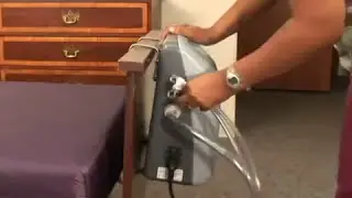 Set up and operation of the Span America PressureGuard Easy Air Mattress