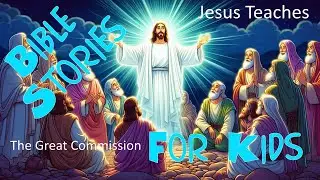 The Great Commission: Jesus Sends His Disciples to Share Good News- Bible Stories 4 Kids Episode #46
