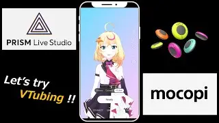 【mocopi x PRISM Live Studio】Easy mobile streaming with facial and full-body tracking!