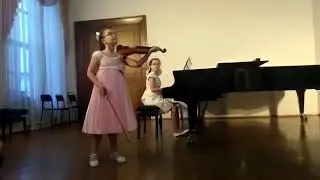В. Моцарт  Сонатина Соль мажор    Л. Обер Тамбурин