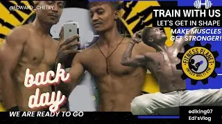 Vlog:01 #backworkout // fitness planet unisex multi gym// #Edi&rsquo;sVlog//@Nishan Deka