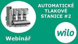 Automatické tlakové stanice - ATS  #2 / WEBINÁŘ