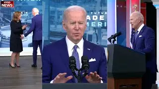 Biden not taking questions, not address inflation, buy American, promotes Proterra