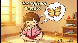 From Roar to Reflect: How a T-Rex Taught Shaarika Thoughtfulness! (Viral Kids' Moral Guide!)