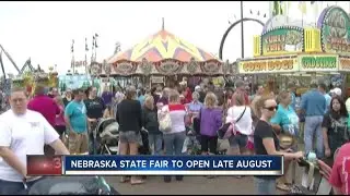Nebraska State Fair to open late August