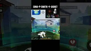 Sonia + Dimitri + Gadget 🔥 Best Character Combination | Auto Knockdown Gloo Wall #srikantaff