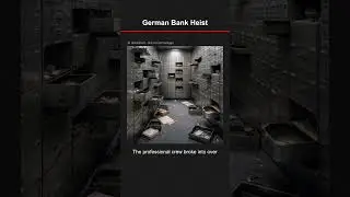 &euro;30 Million Stolen in German Bank Vault Heist #shorts