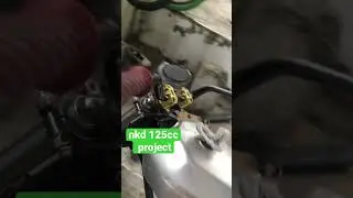modifying a nkd 125cc in home #custom #motorcycle #handmade