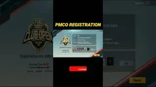 HOW TO REGISTER IN PMCO TOURNAMENT/3 STEPS FOR REGISTRATION #shorts #pubgmobile