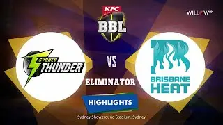 Highlights: Eliminator , Melbourne Stars vs Sydney Thunder