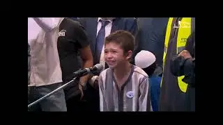 Japanese boy accept Islam