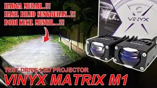 Test Drive Led Projector Matrix M1 Vinyx