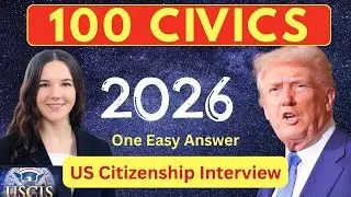 2026 random 100 civics questions and answers - U.S. citizenship interview I N400 Interview #n400