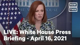 Jen Psaki Holds White House Press Briefing | LIVE
