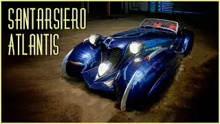 Santarsiero Atlantis Roadster de 1988&nbsp;: Vous n&rsquo;en croirez pas vos yeux&nbsp;! Ce monstre Art d&eacute;co uniq...