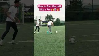 How to curl th ball like a Pro 💨 #completeathleteacademy
