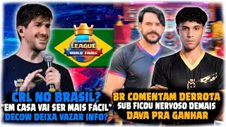 CRL NO BRASIL EM  2026?? BRASILEIROS COMENTAM AP&Oacute;S DERROTA DO SUBTM NO MUNDIAL!!