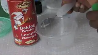 How to make a slime (baking powder slime) | Slime Videos