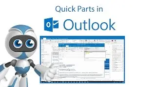 Setting up Quick Parts in Microsoft Outlook