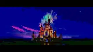 Disney/Pixar Animation Studios Logo (2012-2015) 8 Bit