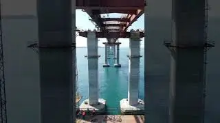 World's Biggest Sea Bridge Under Construction   Unbeleivable Mega Engineering Project In The Ocean !