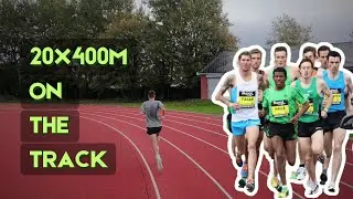 20x400m Track Session With 45 Seconds Recovery