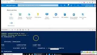 learn azure cloud shell and execute powershell script azure portal Tutorial