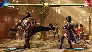 STREET FIGHTER V Birdie vs Falke