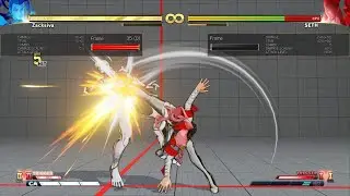SFV Rose buff vt2 setup otg stun reset combo