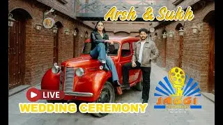LIVE WEDDING CEREMONY ARSH & SUKH (VIDEO BY JAGGI PHOTOGRAPHY BHAGTA BHAI MOB- 9815923136)