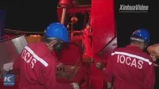Maintenance team behind China's research vessel Kexue