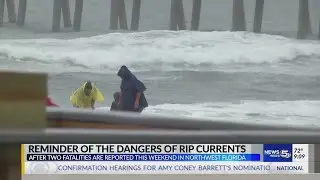 Man drowned in rip current
