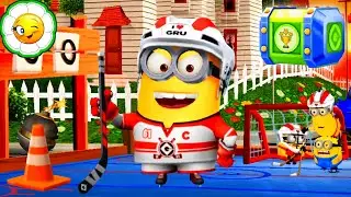 Minion Rush: Despicable Me #118 Хоккеист новый миньон! Спортивное событие: 2-3 этапы! На весь экран