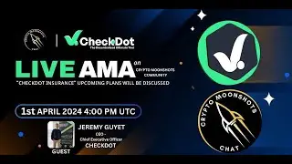 CheckDot - AMA - Colab CryptoMoonShots (AI, Blockchain, Insurance)