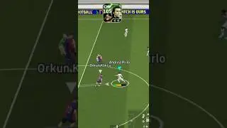 Visionary pass 😈 #efootball #pes #efootball2025 #shorts #pirlo #pass #suarez #skills