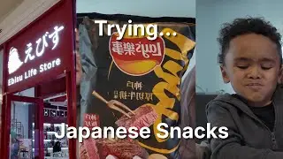 Trying Japanese Snacks!