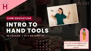Introduction to Hand Tools Workshop &ndash; Handy@Home Pink