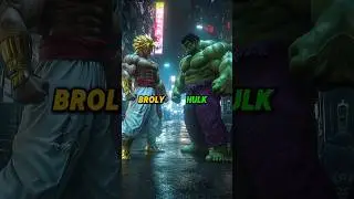 Broly x Hulk Ai Fusion Hybrid Heroes Montagem Vozes #hulk #broly #dragonballz #aifusion
