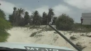 driving from Sal Rei towards the shipwreck of Cabo S.Maria on the island of Boa Vista