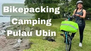 Bikepacking | Camping in heavy rain | Pulau Ubin |Camping Singapore