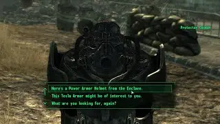 Brotherhood Outcasts Reaction to Receiving Enclave Armor