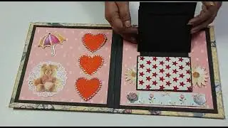 Handmade Happy Birthday Mini scrapbook🥰🥰