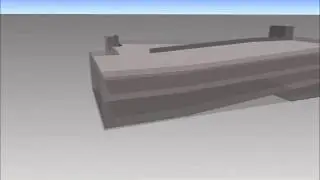 3D Schematic Model for 5D Estimating of a Parking Garage - Navisworks Video