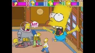 The Simpsons Original 1991 Arcade Version - Full gameplay