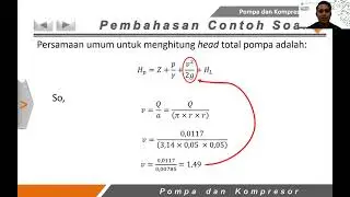 Pompa dan Kompressor Contoh Soal Head