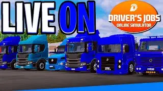 💥LIVE ON 💥DRIVERS JOBS -  RETORNO, COMBOIOS E BRINCADEIRAS